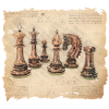 Pièces d’échecs Chemise Milieu