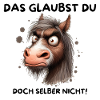 Ungläubiges Pferd