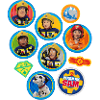 Brandmand Sam™ patch design fra hele holdet
