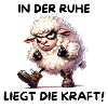 Ruhiges Schaf