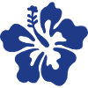 Hibiscus Flower - Blue
