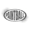 Oval Paintball logo with dots