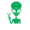 Funny Alien Alien Gift
