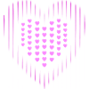 Coeurs Coeurs Roses Motif Rose
