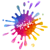 Splash - bunter Farbklecks