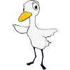 Skeptical bird