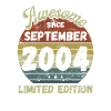 Génial depuis septembre 2004 - Anniversaire