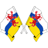 Zwei Flaggen der Provinz Limburg