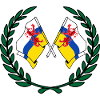 Flags province of Limburg laurel wreath