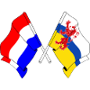 Drapeau des Pays-Bas Limbourg croisé