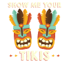 Hawaii island tiki t-shirt