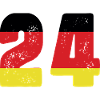 24 Numéro Jersey Allemagne