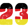 23 Numéro Jersey Allemagne