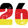26 Number Jersey Germany