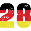 28 Number Jersey Germany