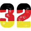 Maillot 32 numéros Allemagne