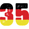 35 Numéro Jersey Allemagne