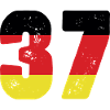 37 Numéro Jersey Allemagne