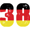 38 Number Jersey Germany