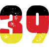 39 Numéro Jersey Allemagne