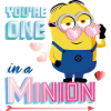 Minions Dave Youre One In A Minion Sjovt ordsprog