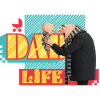 Minions Dad Life Gru y Gru Junior