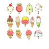 Ice Cream Cartoon Look