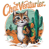 Cat venturier - kitten and travel