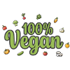 100% Vegan