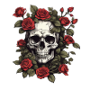 Rose Skull
