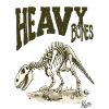 Os lourds : squelette d’un dinosaure