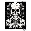 Happy Skeleton Skull Skull