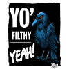 Dirty creepy crow