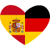 Spain Germany Heart