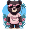Teddybär im Urlaub 🐻