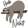 Heute nicht - Faultier
