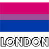 Bi Pride Flag London