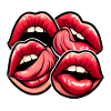 Charming Kiss - Sensual Lips
