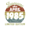 Génial depuis avril 1985 - Anniversaire