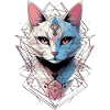 Geometric Kitten 2 🐾