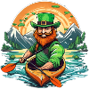 Kayak Trèfle de la Saint-Patrick
