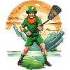 Crosse trèfle de la Saint-Patrick
