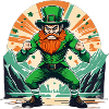 Lutin Trèfle de la Saint-Patrick