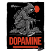 Graffiti Artist Skelet Skull Dopamine