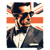 British Flag Chad Geezer Mate Great Britain