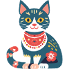 cute folklore cat