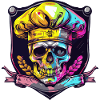 Skull Skeleton Chef