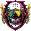 Ski Ski Masques Skull