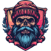 Lumberjack Skull