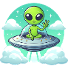 Alien Shows Peace
